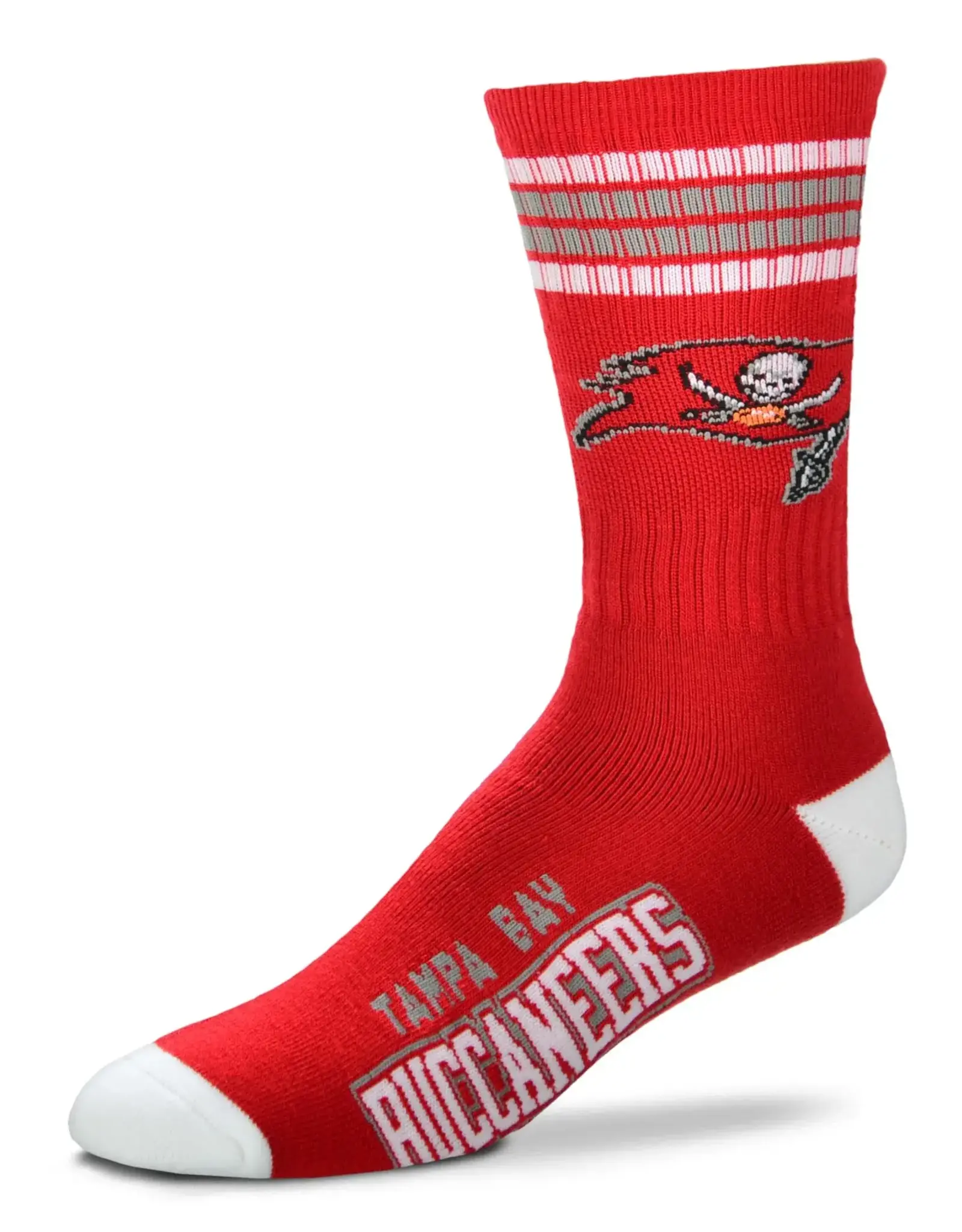 For Bare Feet Tampa Bay Buccaneers Youth Deuce Socks