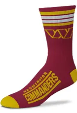 For Bare Feet Washington Commanders Youth Deuce Socks