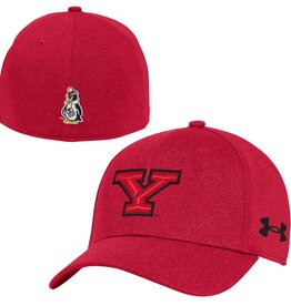 Under Armour Youngstown State Penguins Red Blitzing Stretch Fit Cap - RED Y LOGO w/ PETE