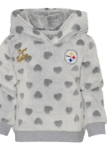 OUTERSTUFF Pittsburgh Steelers Toddler Girls Heart 2 Heart Hoodie & Legging Set
