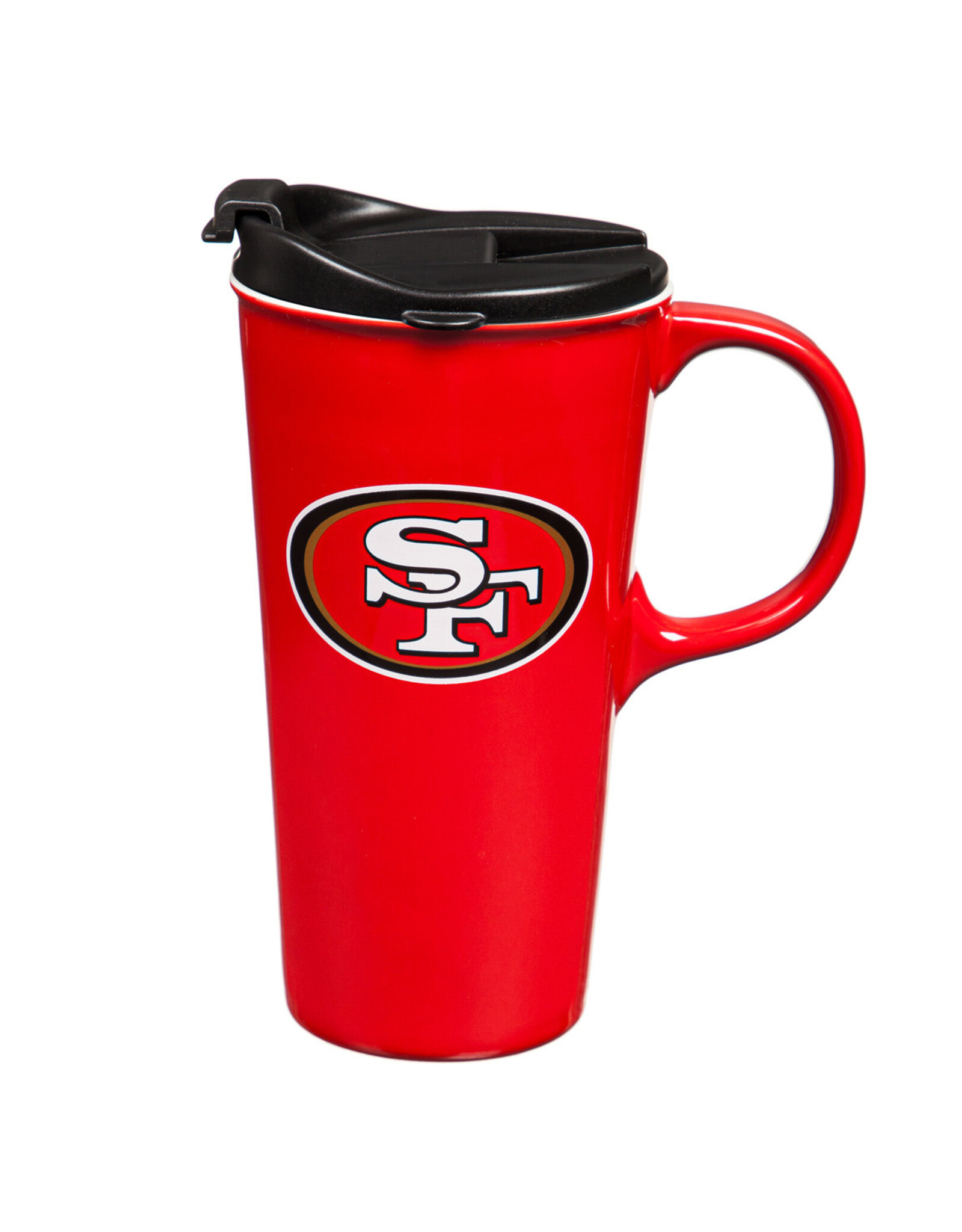 EVERGREEN San Francisco 49ers 17oz Gift Box Travel Latte Mug
