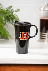 EVERGREEN Cincinnati Bengals 17oz Gift Box Travel Latte Mug