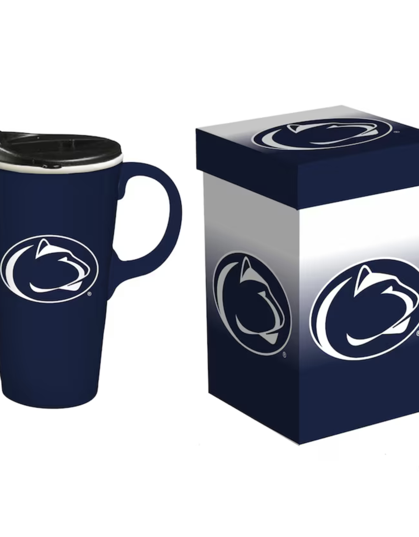 EVERGREEN Penn State Nittany Lions 17oz Gift Box Travel Latte Mug