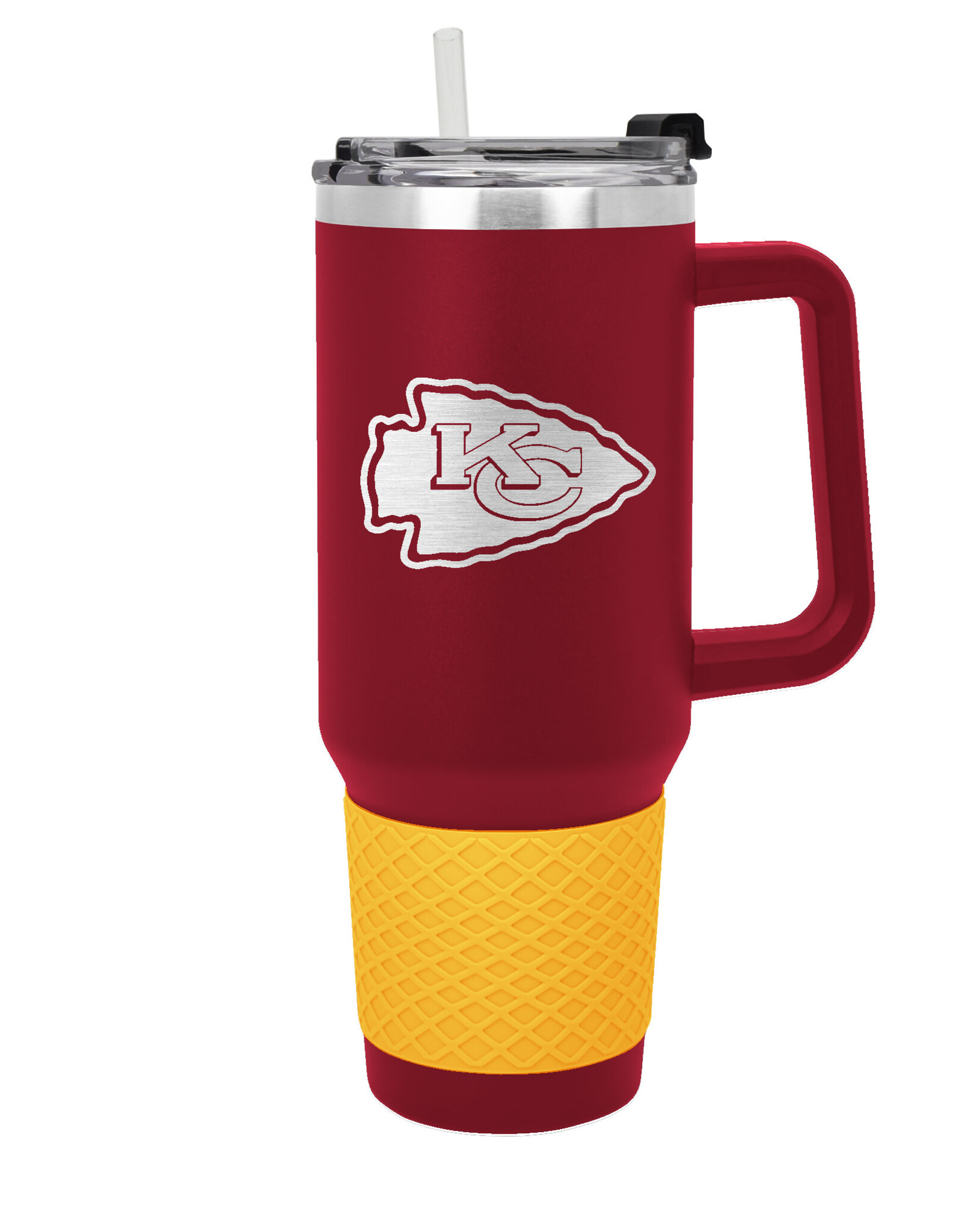 Great American Products Kansas City Chiefs 40oz Stealth Travel Tumbler - Red