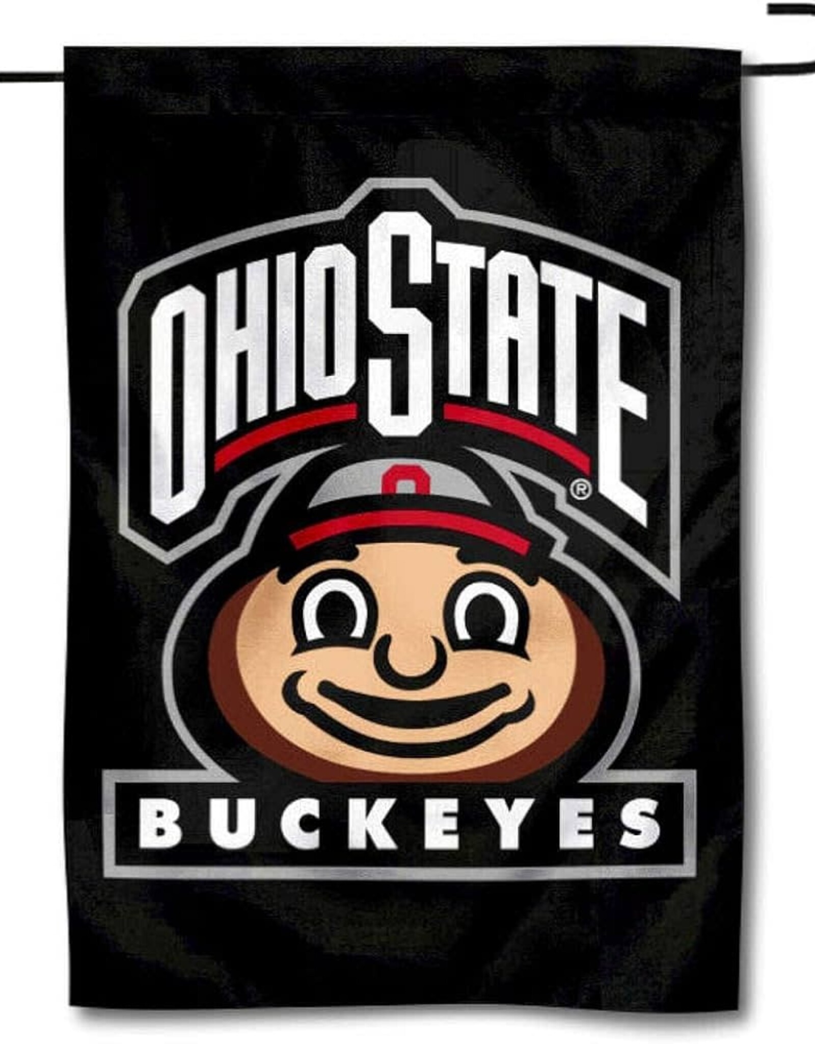 SEWING CONCEPTS Ohio State Buckeyes 13"x18" Brutus Garden Flag