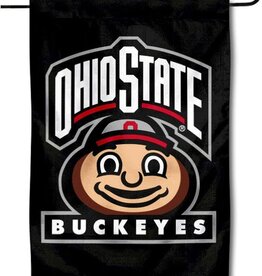 SEWING CONCEPTS Ohio State Buckeyes 13"x18" Brutus Garden Flag