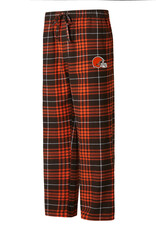 CONCEPTS SPORT Cleveland Browns Men's Concord Flannel Pant