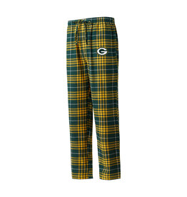 CONCEPTS SPORT Green Bay Packers Men's Concord Flannel Pant