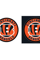 EVERGREEN Cincinnati Bengals Lighted LED Round Wall Decor