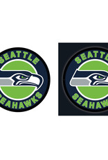 EVERGREEN Seattle Seahawks Lighted LED Round Wall Decor