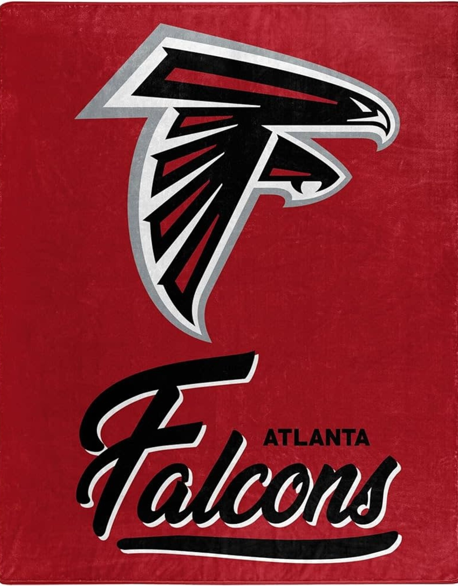 Northwest Atlanta Falcons Royal Plush 50x60 Signature Throw