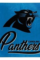 Northwest Carolina Panthers Royal Plush 50x60 Signature Throw