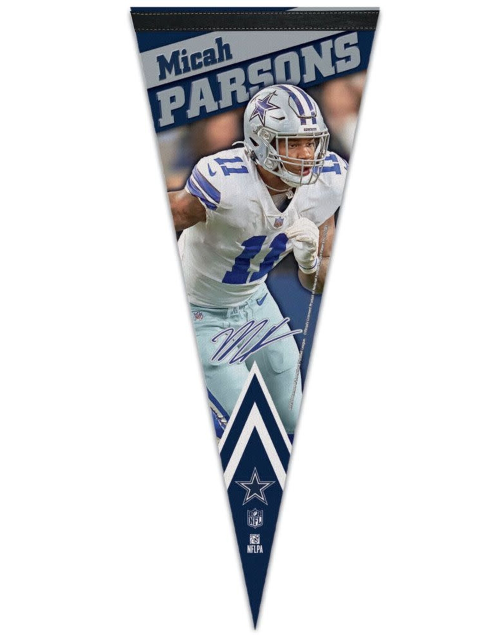 WINCRAFT Dallas Cowboys Micah Parsons 12"x30" Premium Pennant