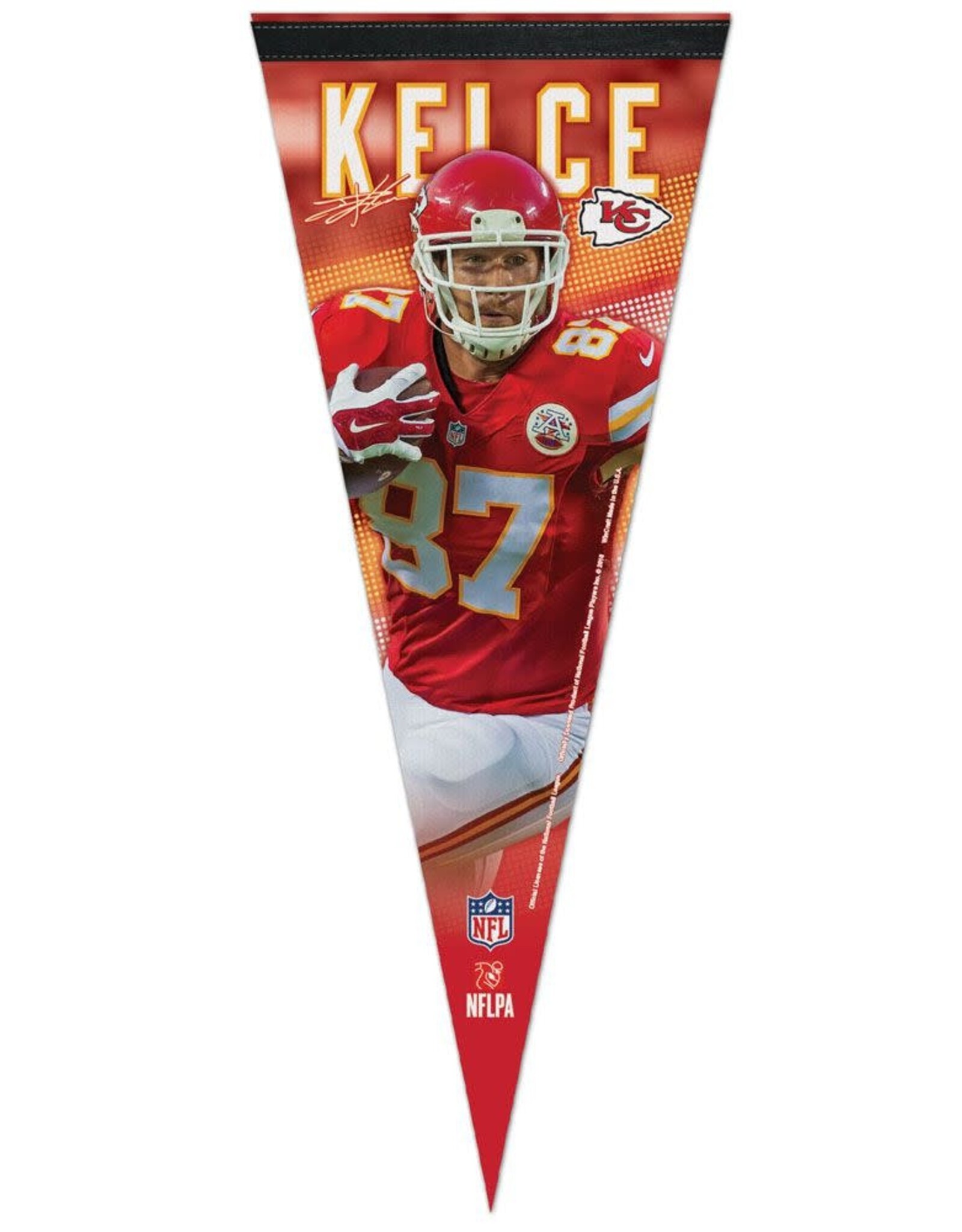 WINCRAFT Kansas City Chiefs Travis Kelce 12"x30" Premium Pennant