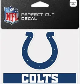 WINCRAFT Indianapolis Colts 4x5 Perfect Cut Decals