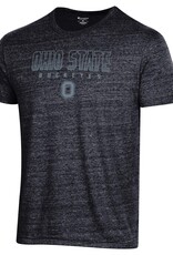 Champion Ohio State Buckeyes Men's Tri-Blend Ombre Wordmark Short Sleeve Tee