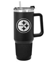 Great American Products Pittsburgh Steelers 40oz Stealth Travel Tumbler - Black