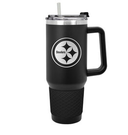 Great American Products Pittsburgh Steelers 40oz Stealth Travel Tumbler - Black