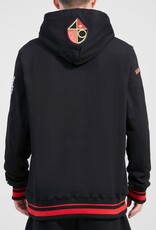 Pro Standard San Francisco 49ers Men's Retro Classic Fleece Pullover Hoodie - Black