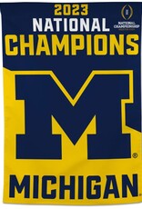 WINCRAFT Michigan Wolverines National Champions House Flag