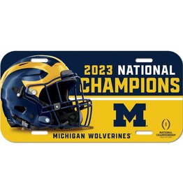 WINCRAFT Michigan Wolverines National Champions License Plate