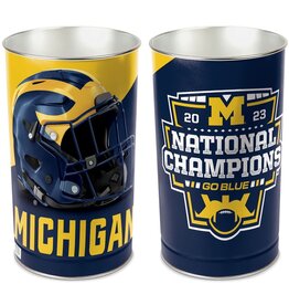 WINCRAFT Michigan Wolverines National Champions Wastebasket