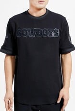 Pro Standard Dallas Cowboys Men's Triple Black Logo Pro Team Tee