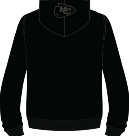 Pro Standard Kansas City Chiefs Men's Triple Black Logo Hoodie