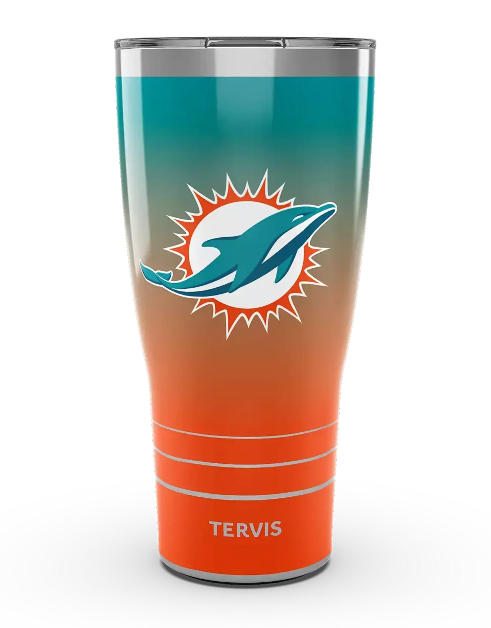 Tervis Miami Dolphins Tervis 30oz Stainless Ombre Tumbler