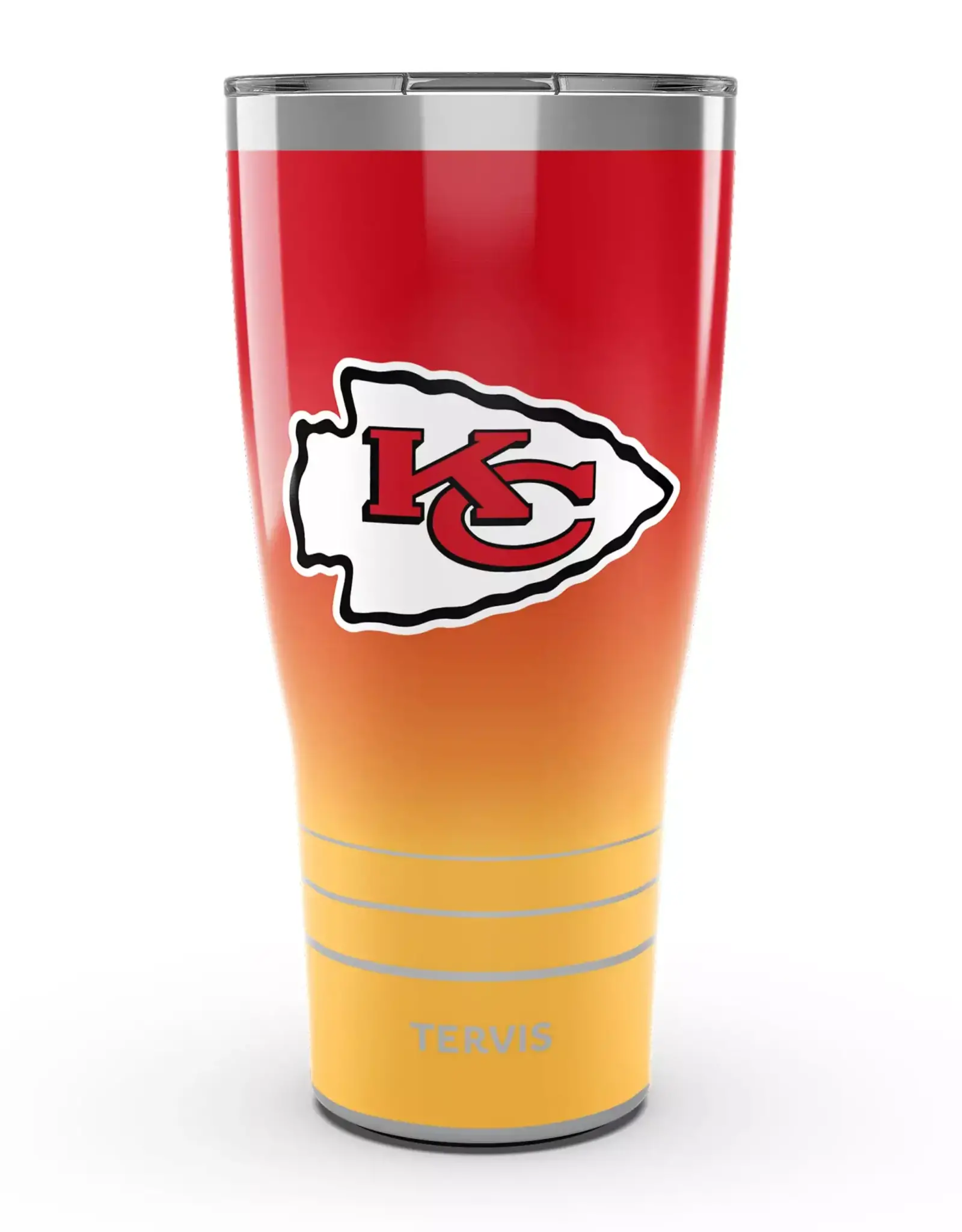 Tervis Kansas City Chiefs Tervis 30oz Stainless Ombre Tumbler