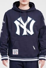 Pro Standard New York Yankees Men's Retro Classic Fleece Pullover Hoodie - Navy