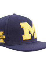 Pro Standard Michigan Wolverines Classic Primary Logo Wool Snapback Cap