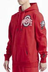 Pro Standard Ohio State Buckeyes Men's Classic Stacked Logo Pullover Hoodie
