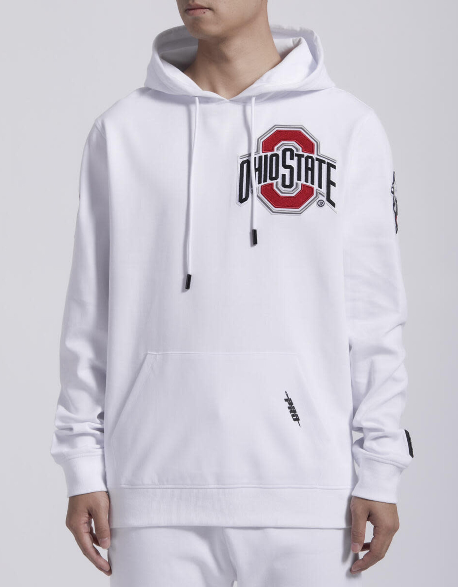Pro Standard Ohio State Buckeyes Men's Classic Stacked Logo Pullover Hoodie