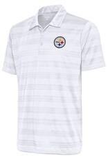 ANTIGUA Pittsburgh Steelers Men's Compass Polo Shirt