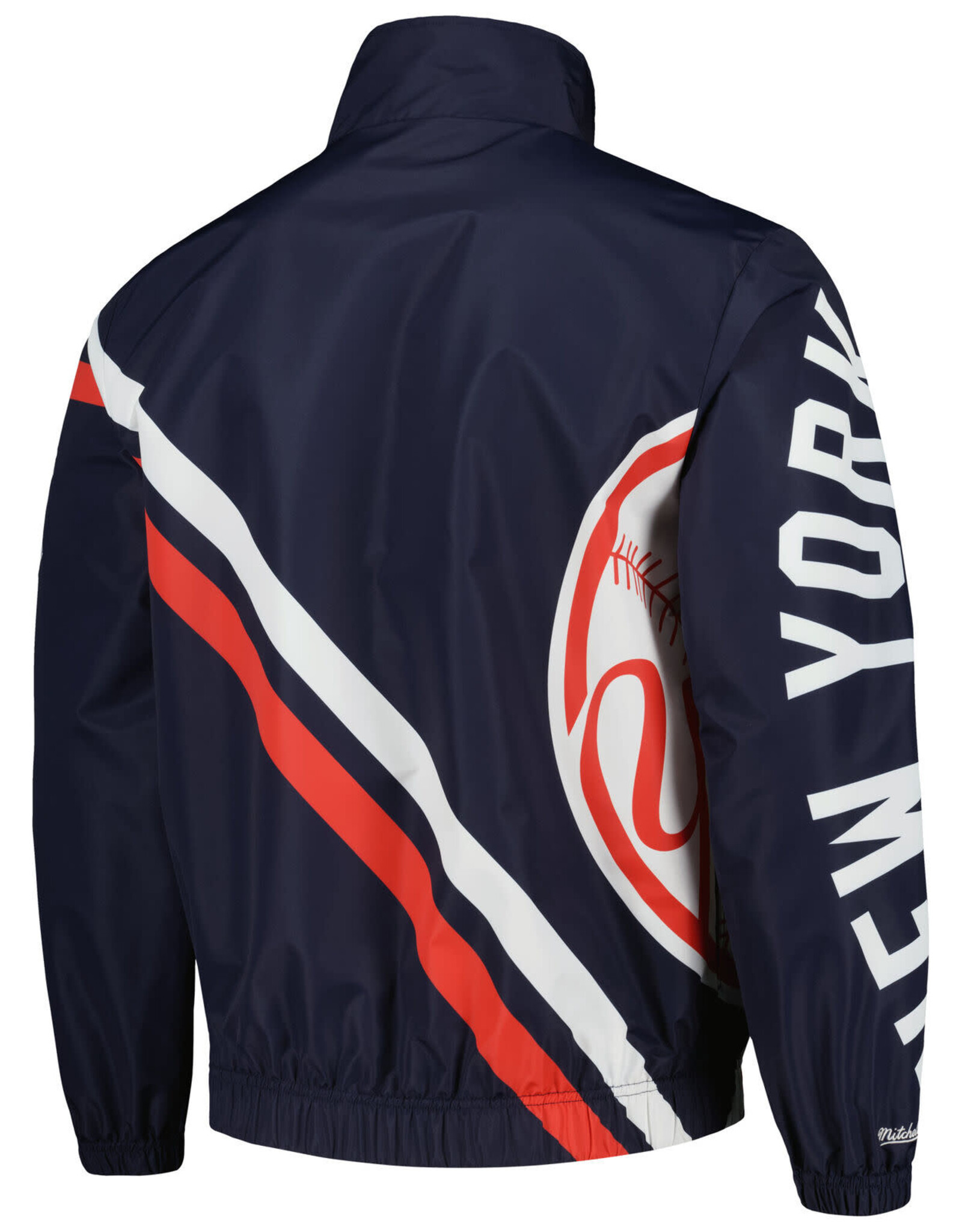 Mitchell & Ness New York Yankees Men's Exploded Logo Warm Up Jacket / FINAL SALE