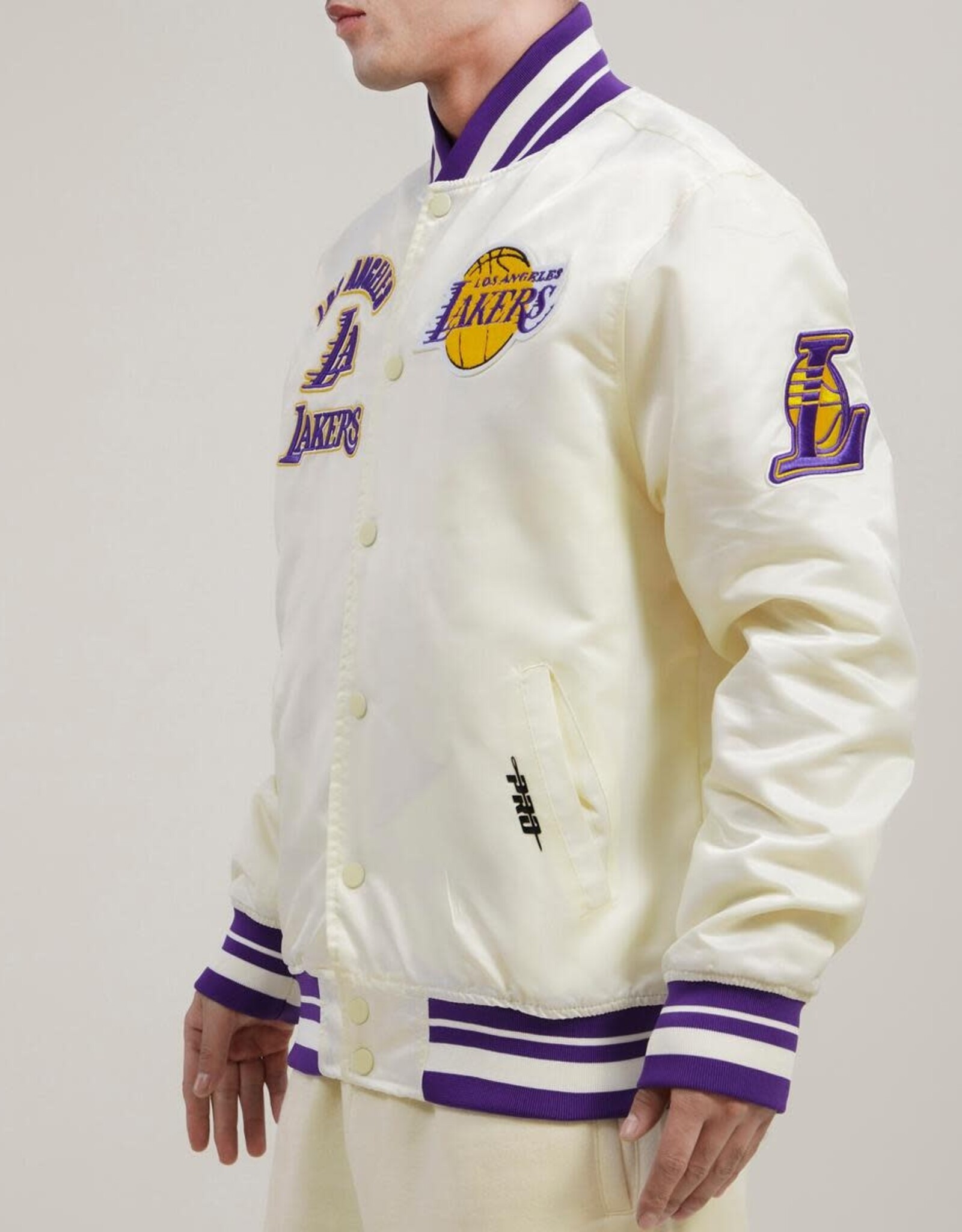 Pro Standard Los Angeles Lakers Men's Classic Retro Satin Jacket