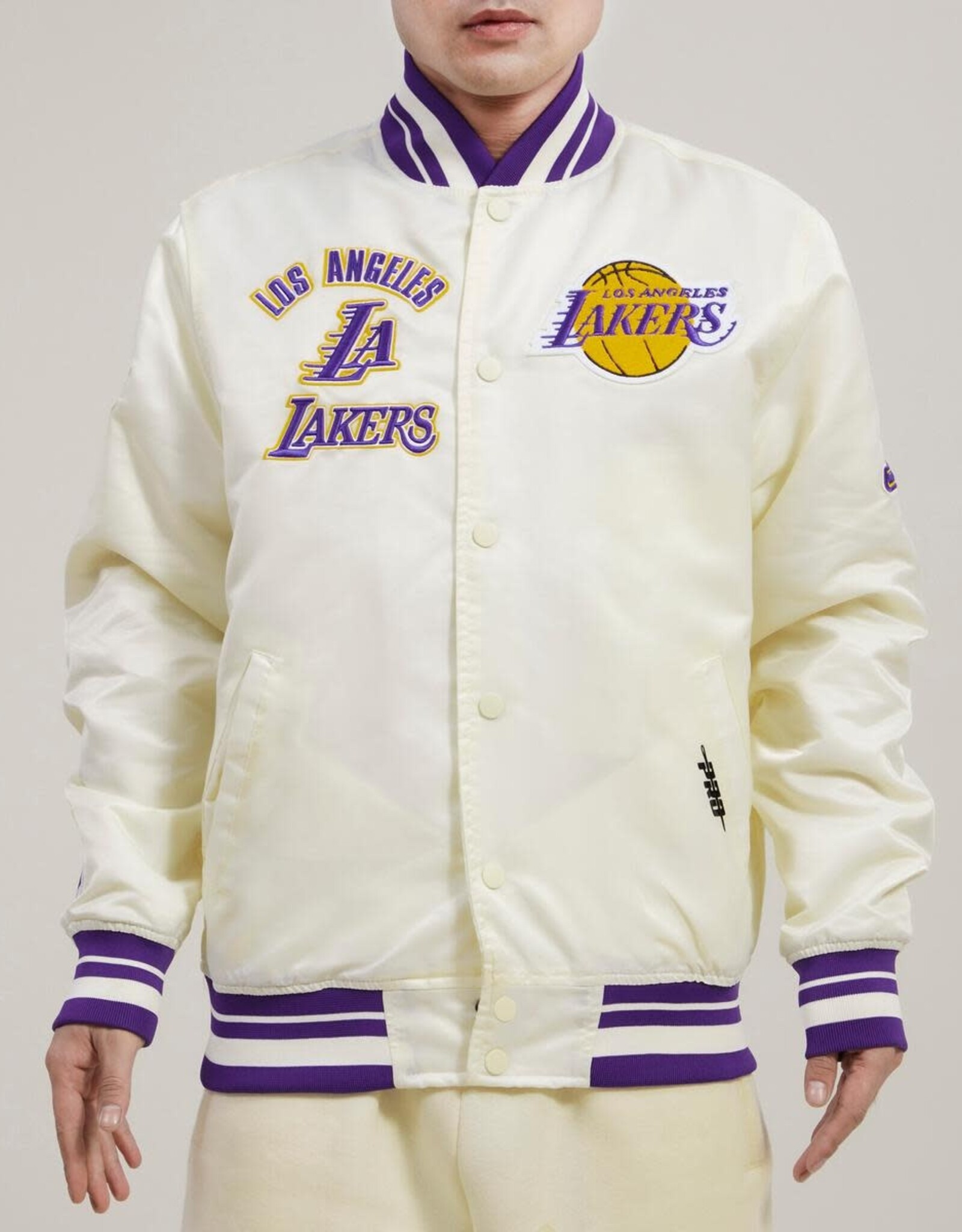 Pro Standard Los Angeles Lakers Men's Classic Retro Satin Jacket