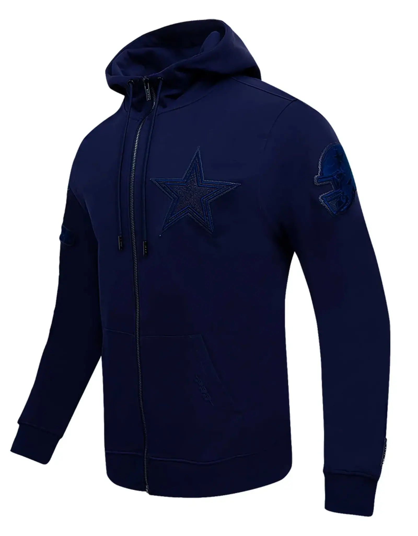 Pro Standard Dallas Cowboys Men's Triple Tonal Front Zip Hoodie