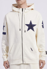 Pro Standard Dallas Cowboys Men's Triple Tonal Front Zip Hoodie