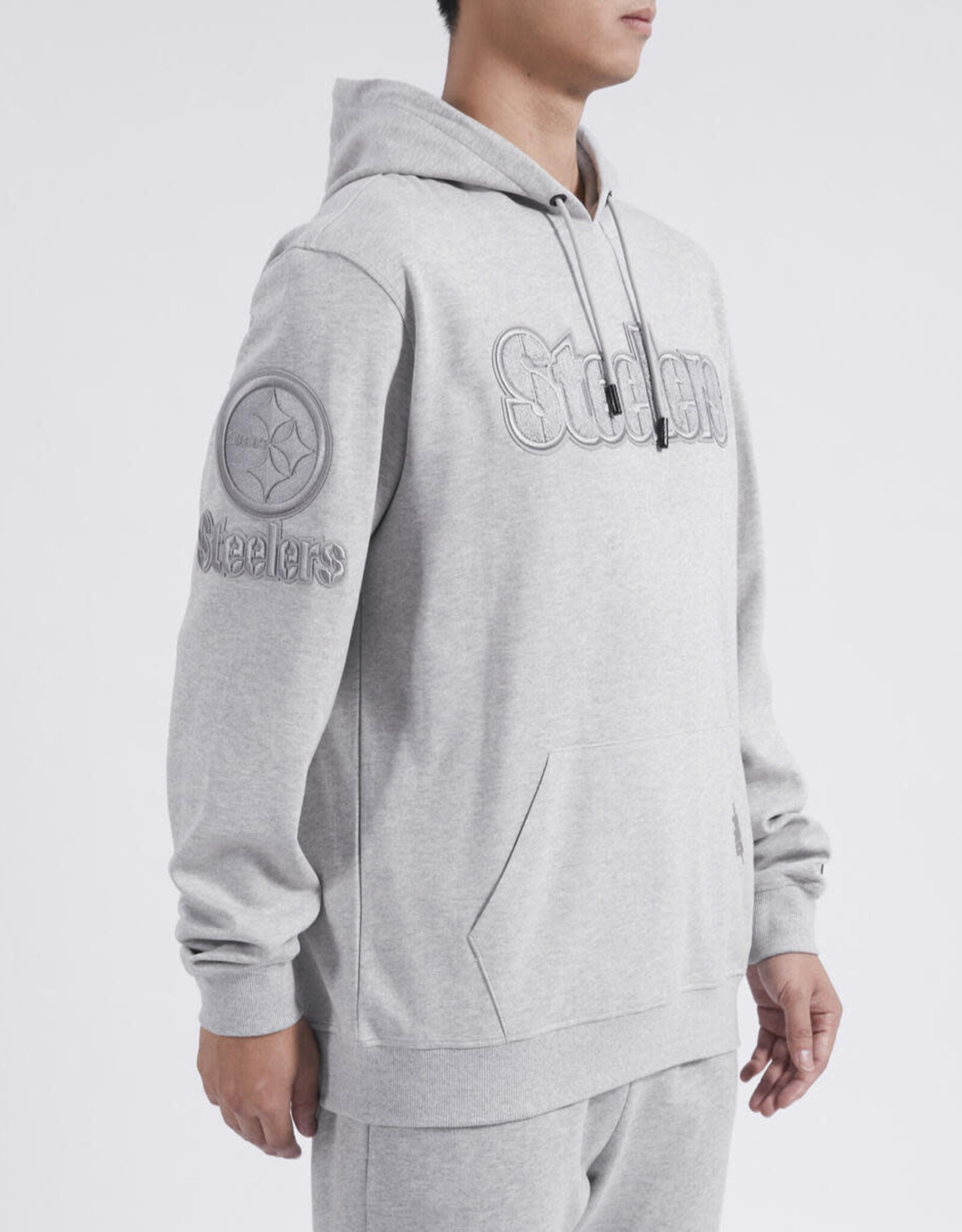 Pro Standard Pittsburgh Steelers Men's Triple Tonal Pullover Hoodie