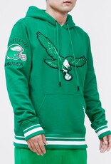 Pro Standard Philadelphia Eagles Men's Retro Classic Fleece Pullover Hoodie - Green