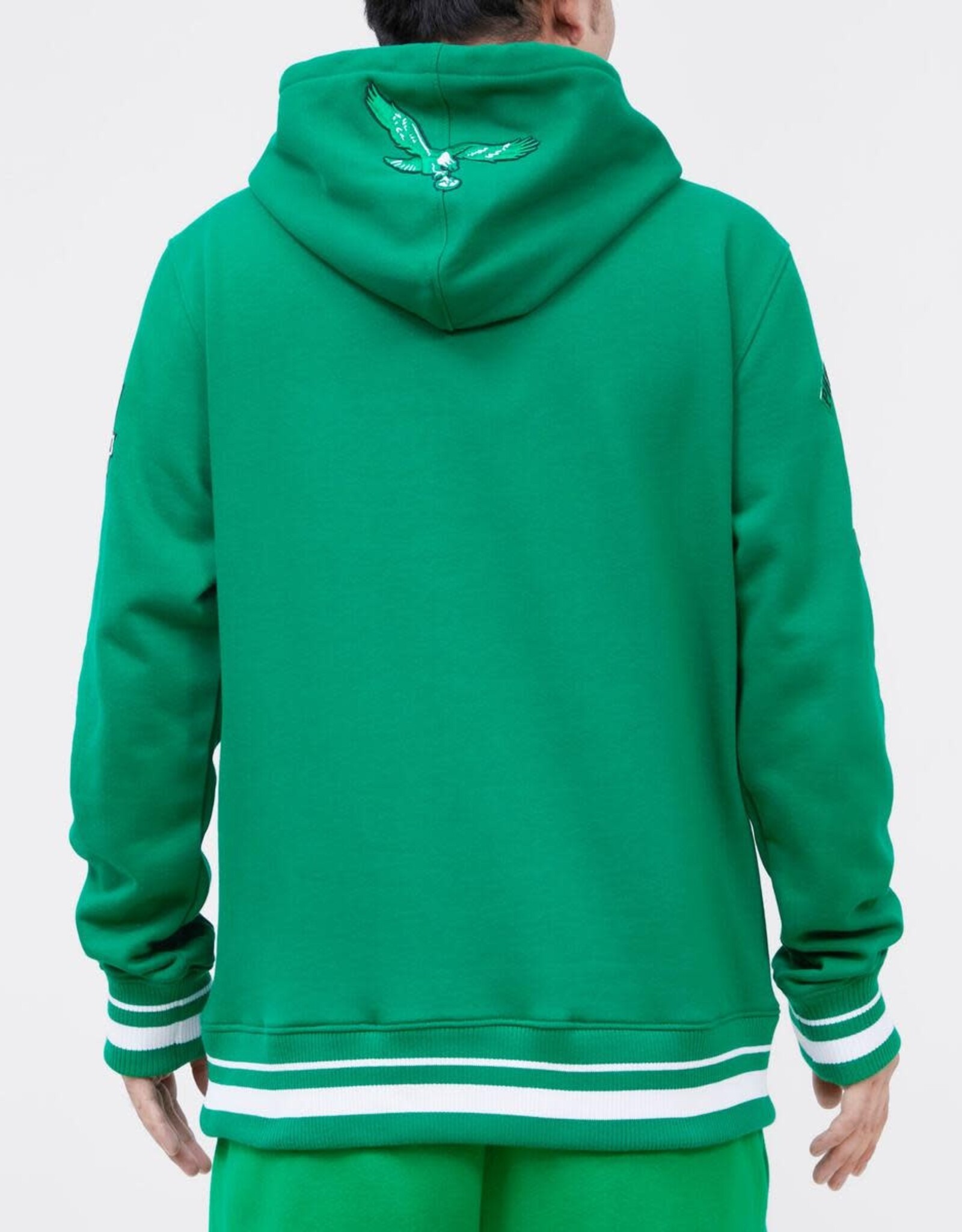 Pro Standard Philadelphia Eagles Men's Retro Classic Fleece Pullover Hoodie - Green