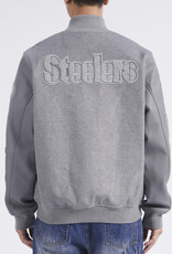 Pro Standard Pittsburgh Steelers Men's Triple Tonal Varsity Jacket