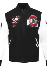 Pro Standard Ohio State Buckeyes Men's Classic Wool Varsity Jacket