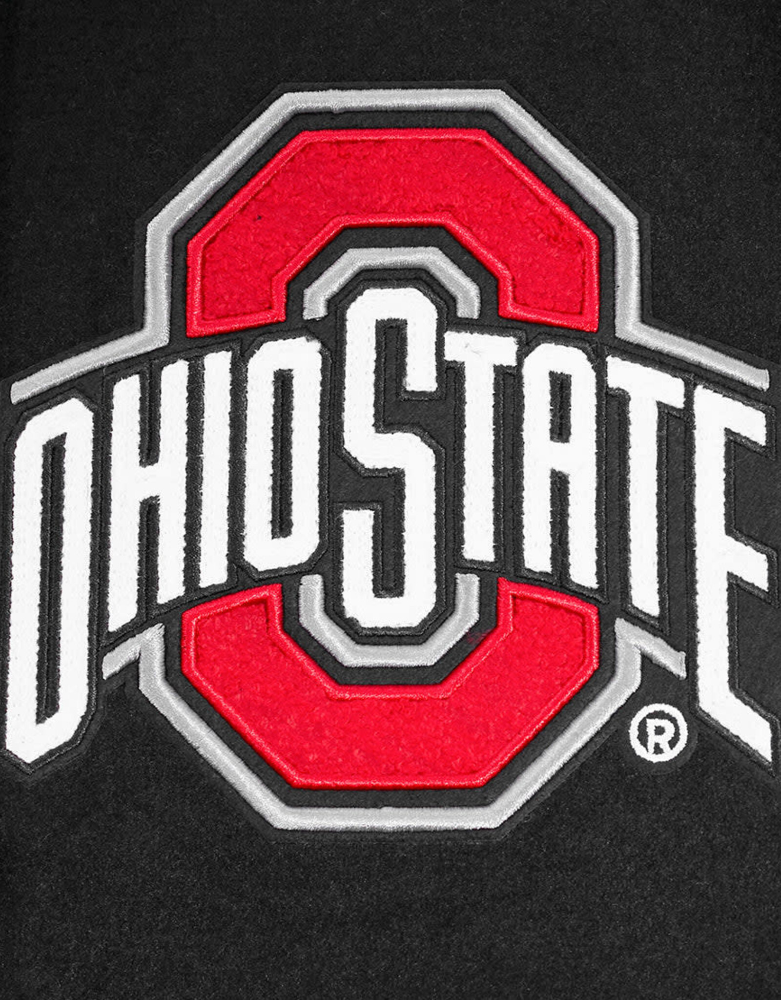 Pro Standard Ohio State Buckeyes Men's Classic Wool Varsity Jacket