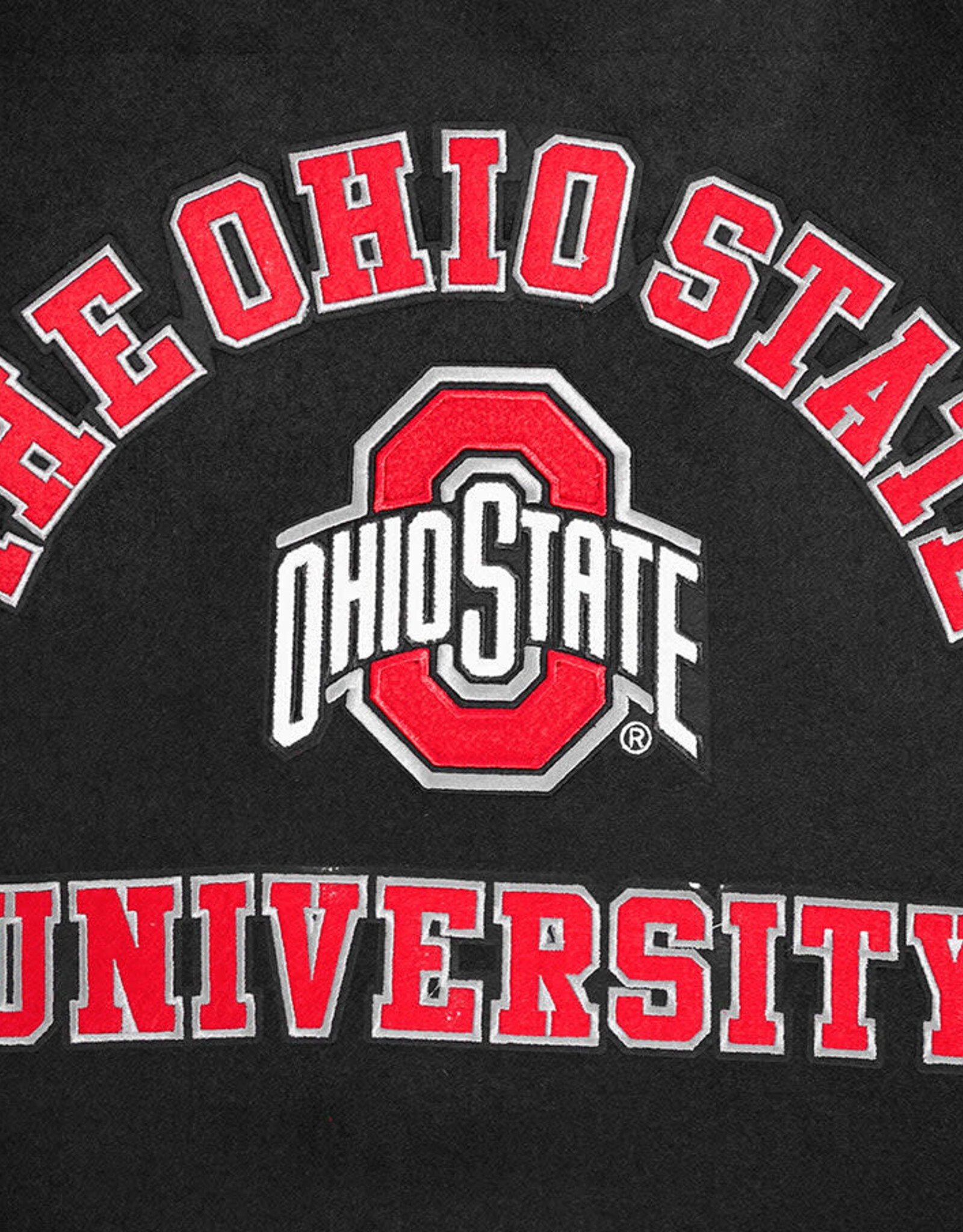 Pro Standard Ohio State Buckeyes Men's Classic Wool Varsity Jacket