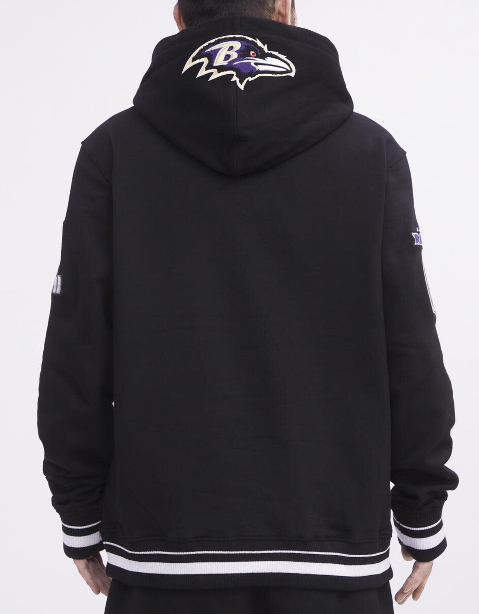 Pro Standard Baltimore Ravens Men's Mash Up Rib Pullover Hoodie