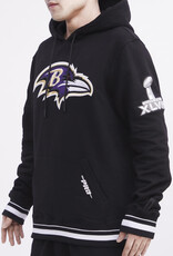 Pro Standard Baltimore Ravens Men's Mash Up Rib Pullover Hoodie