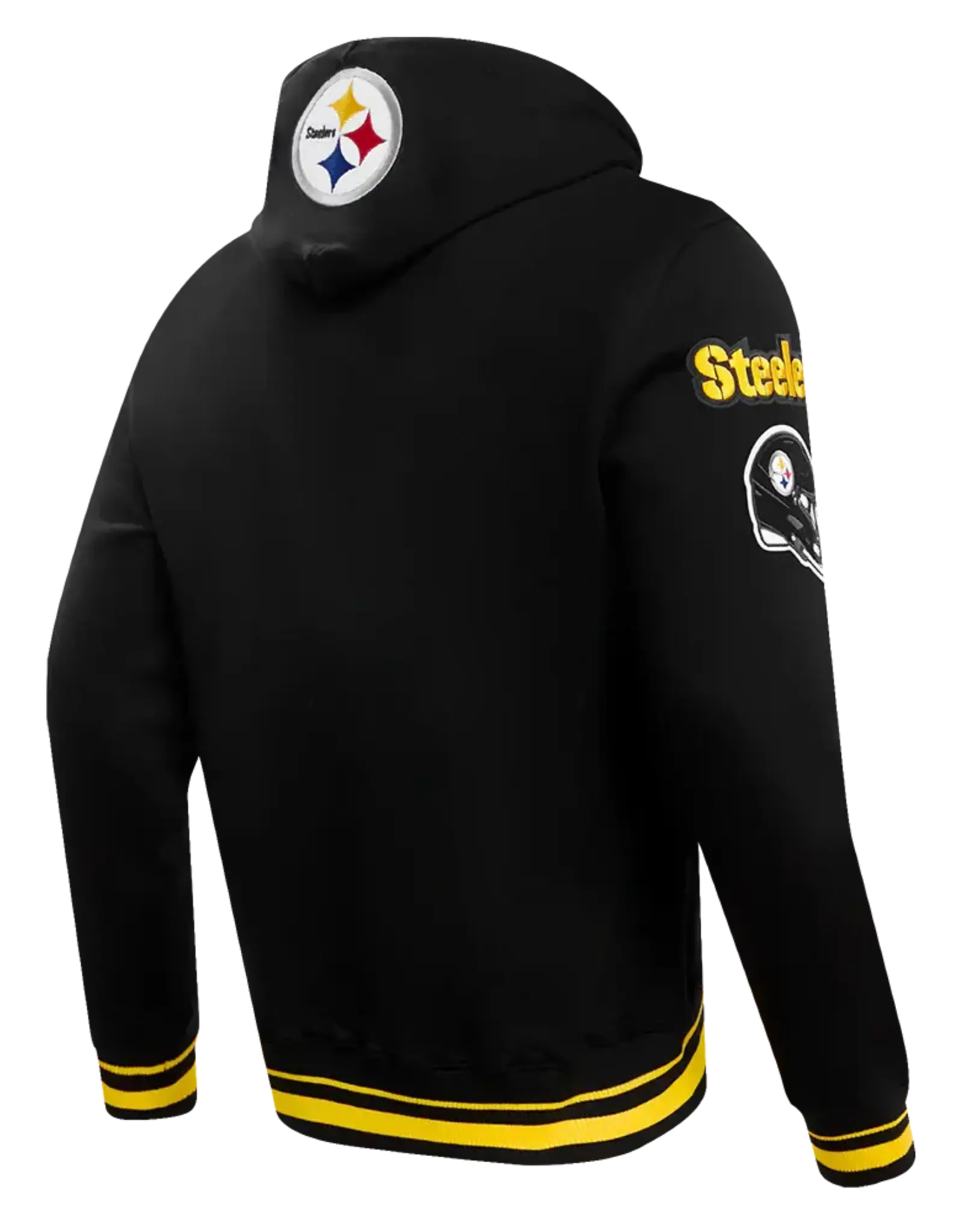 Pro Standard Pittsburgh Steelers Men's Mash Up Rib Pullover Hoodie